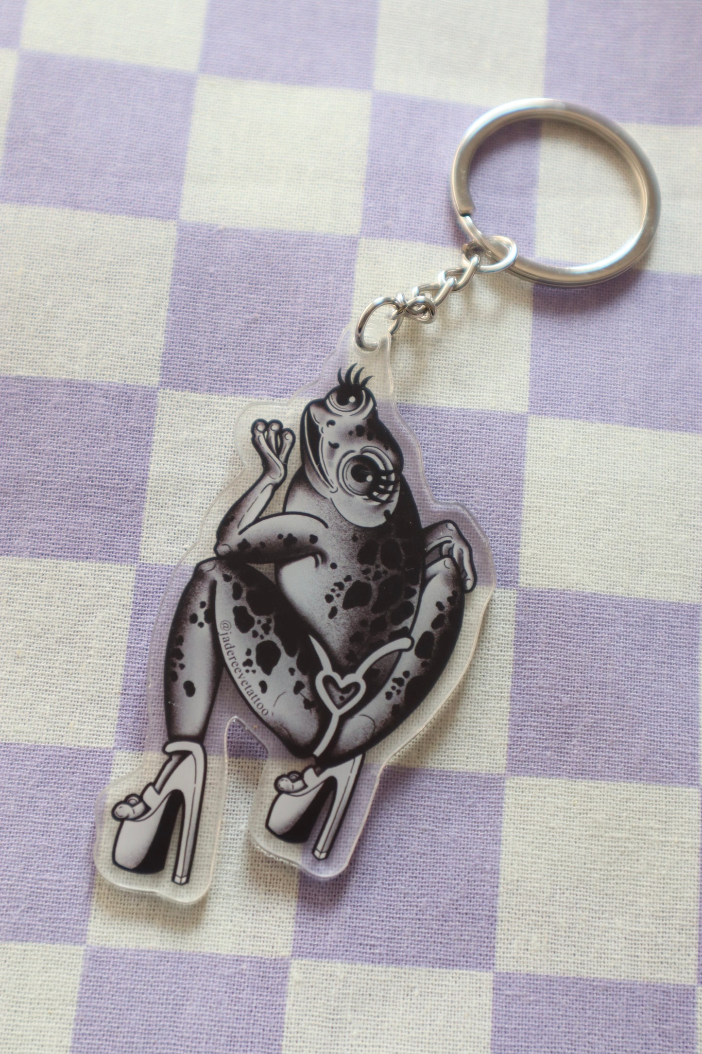 Frog keyring