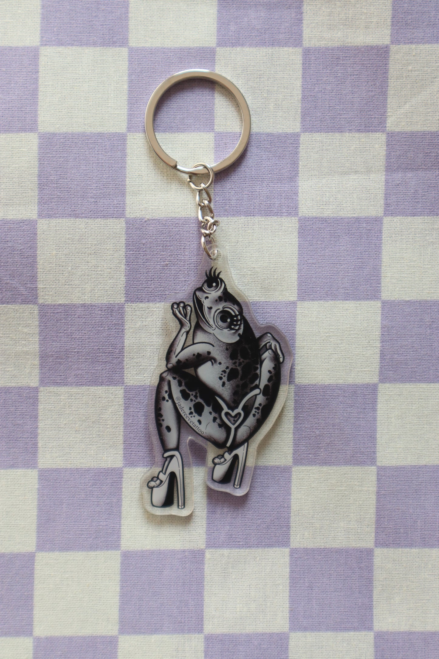 Frog keyring